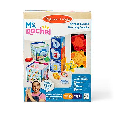 Melissa & Doug Sort & Count Nesting Blocks