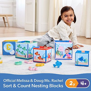 Melissa & Doug Sort & Count Nesting Blocks