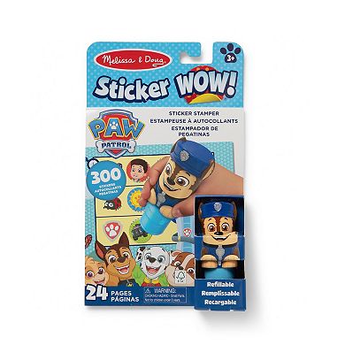 Melissa & Doug PAW Patrol Sticker WOW! Chase Activity Pad & Sticker Stamper