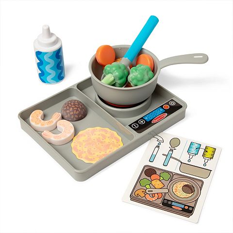 Детские игрушки Melissa & Doug Simmer & Stir Stovetop Play Set with Color Changing Water