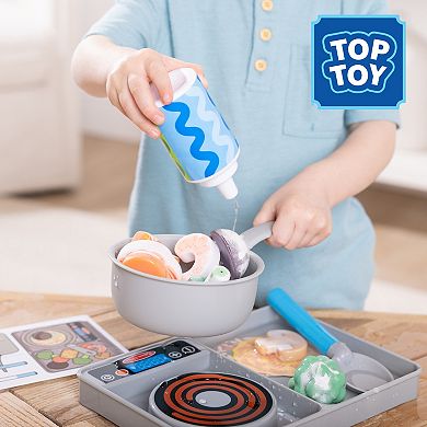 Melissa & Doug Simmer & Stir Stovetop Play Set with Color Changing Water