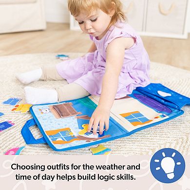 Melissa & Doug Ms. Rachel What to Wear Felt Activity Board