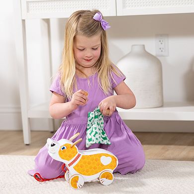 Melissa & Doug 5-pc. Feed, Walk & Poo Pup Play Set