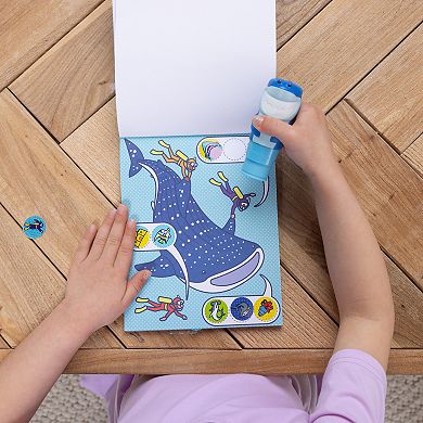 Melissa & Doug 300-Sticker Shark Activity Pad & Stamper