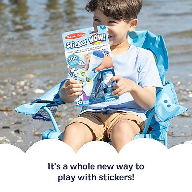 Melissa & Doug 300-Sticker Shark Activity Pad & Stamper