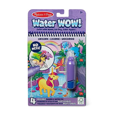 Melissa & Doug Unicorn Water WOW! Water-Reveal Pad