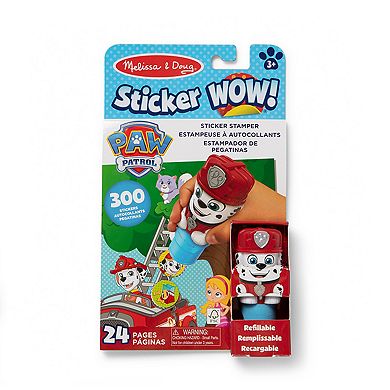 Melissa & Doug PAW Patrol Sticker WOW! Marshall Activity Pad & Stamper