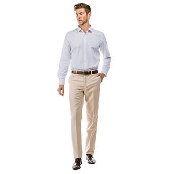 Men's Slim-Fit Dress Pants Only, Open Bottom Unhemmed