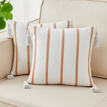 AAW Boho Woven Decorative PillowCover Set of 2