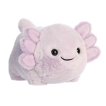 Aurora Medium Adorable Stuffed Animal 10" Purple Axolotl Spudsters