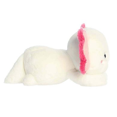 Aurora Small White Playful Stuffed Animal 9" Anna Axolotl Too Cute