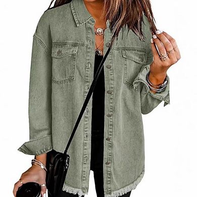 Women's Denim Jacket Coat