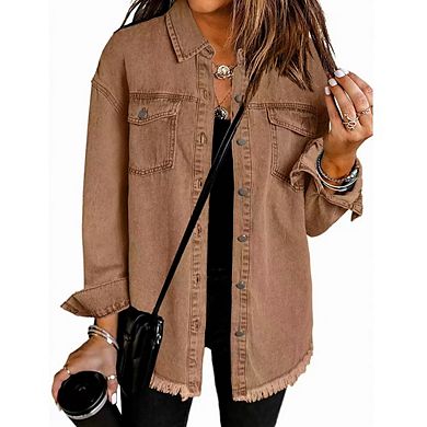 Women's Denim Jacket Coat