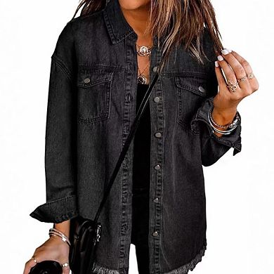 Women's Denim Jacket Coat