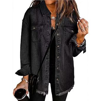 Women's Denim Jacket Coat