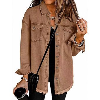 Women's Denim Jacket Coat
