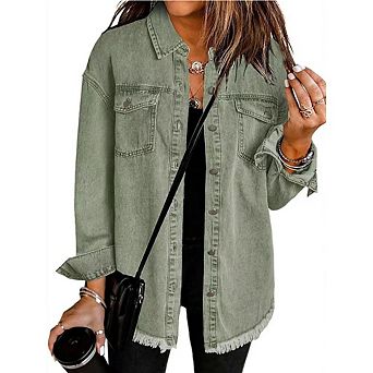 Women's Denim Jacket Coat