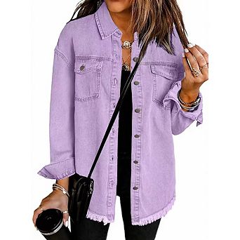 Women's Denim Jacket Coat