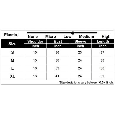Women's Fashion Trench Coat Notch Lapel Double Breasted Thick A Line Pea Coats Jacket