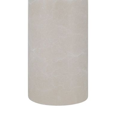 Renwil Ixia 25 Tall Plated Antique Brushed Brass Iron Table Lamp With Drum Linen Shade