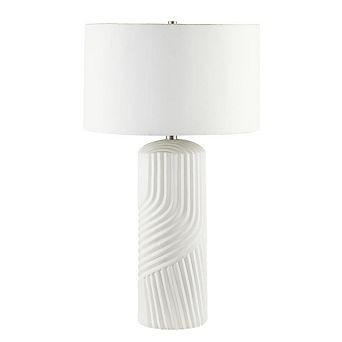 Renwil Valerie 1 Light 28 Table Lamp with shade