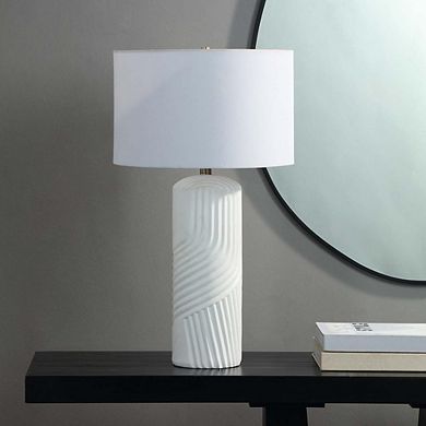 Renwil Valerie 1 Light 28 Table Lamp with shade