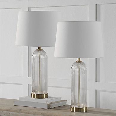 Renwil Ocala Table Lamp- Set Of Two In Yellow Color