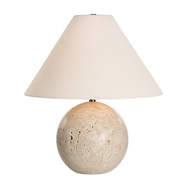 Renwil Assen Table Lamp In Beige Color