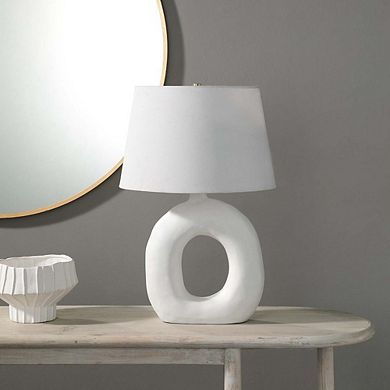 Renwil Kalahari 1 Light 23 Table Lamp with shade