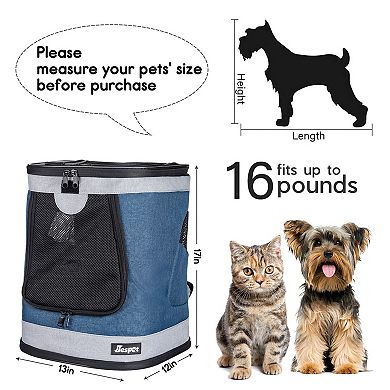 GOOPAWS Backpack Dog & Cat Carrier