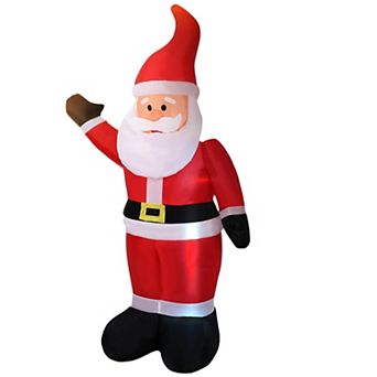 6FT Inflatable Santa Claus with Built-in LED Light