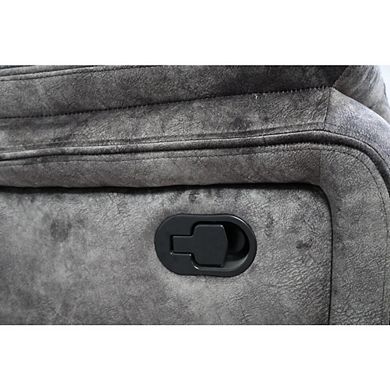 New Classic Furniture Park City Glider Recliner-Slate