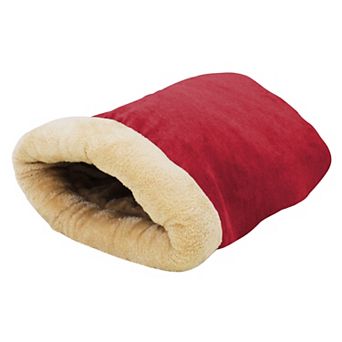 GOOPAWS Covered Cat & Dog Bed