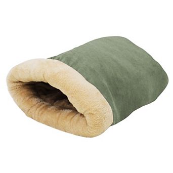 GOOPAWS Covered Cat & Dog Bed