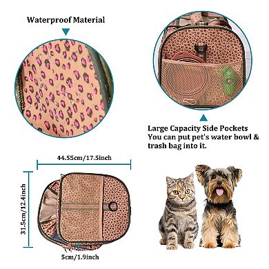 GOOPAWS Soft-Sided Airline-Approved Travel Dog & Cat Carrier
