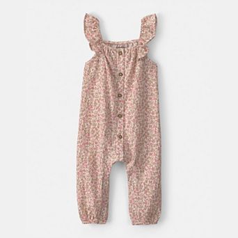 Baby Girl Carter's Floral Jumpsuit