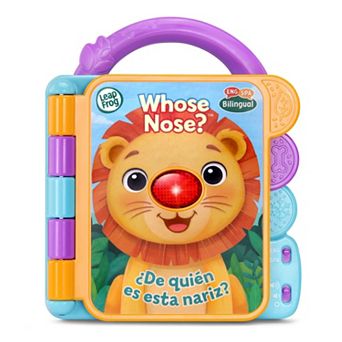 LeapFrog Bilingual Whose Nose? Interactive Learning Book