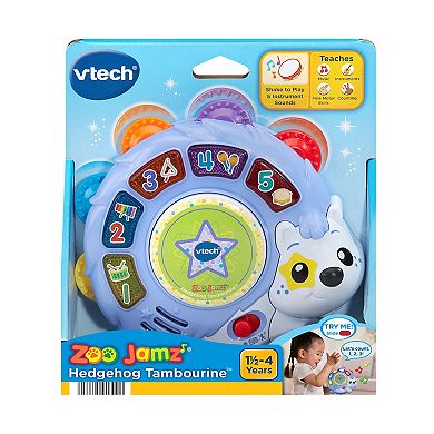 VTech Zoo Jamz Hedgehog Interactive Tambourine