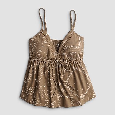 Juniors' SO® Molded Cup Camisole