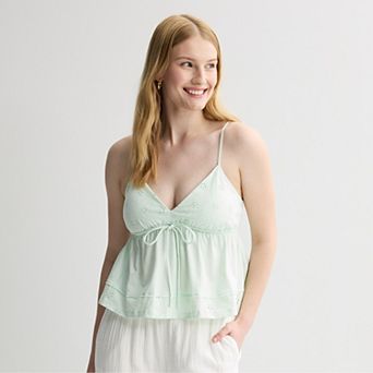 Juniors' SO® Molded Cup Camisole