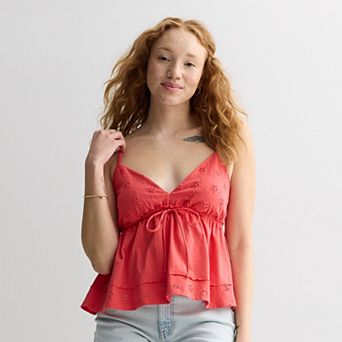 Juniors' SO® Molded Cup Camisole