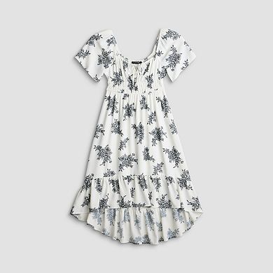 Juniors' Mary & Mo Airflow Hi Lo Maxi Dress