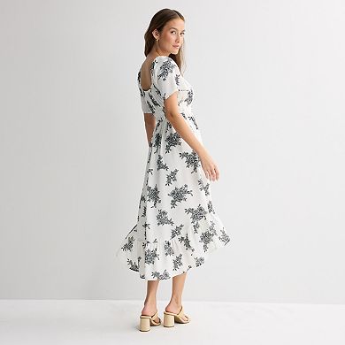 Juniors' Mary & Mo Airflow Hi Lo Maxi Dress