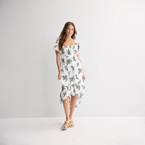 Женские платья Mary Juniors' Mary & Mo Airflow Hi Lo Maxi Dress