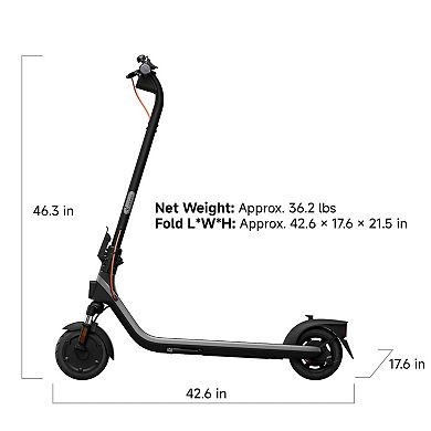 Segway E2 Plus II Electric Scooter 15 mph Max Speed 16 Miles Max Range