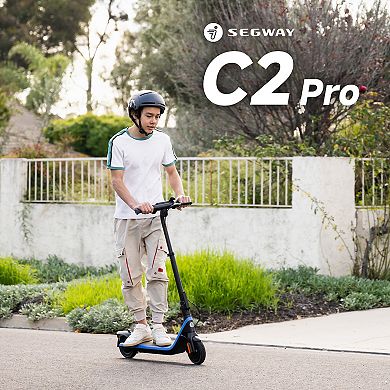 Segway C2 Pro Electric Scooter, 12.4 mph Max Speed, 9.3 Miles Max Range