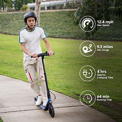 Segway C2 Pro Electric Scooter, 12.4 mph Max Speed, 9.3 Miles Max Range