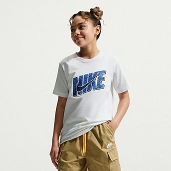 Kids 8-20 Nike Swoosh Block Graphic Tee
