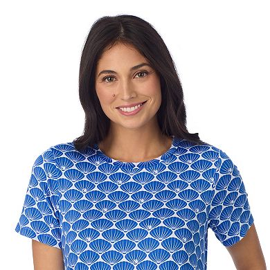 Women's Beauty Sleep Social Cozy Short Sleeve Sleepshirt