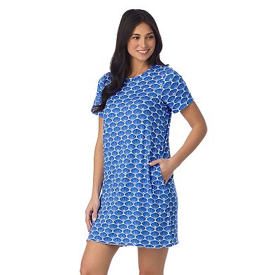 Women's Beauty Sleep Social Cozy Short Sleeve Sleepshirt